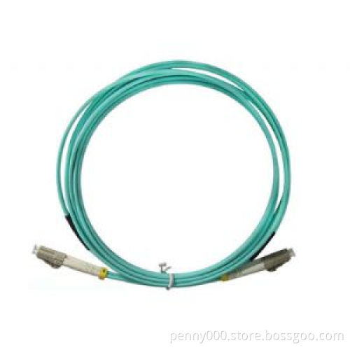 LC OM3 duplex fiber patch cord